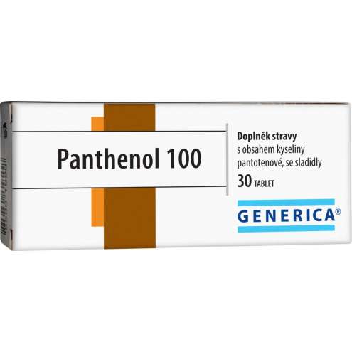 PANTHENOL 100 Generica tbl.30